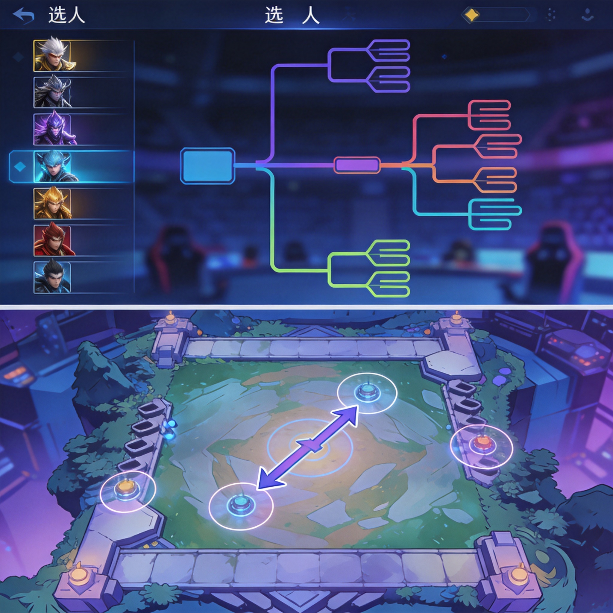 DOTA2赛事数据看板与战术维度展示